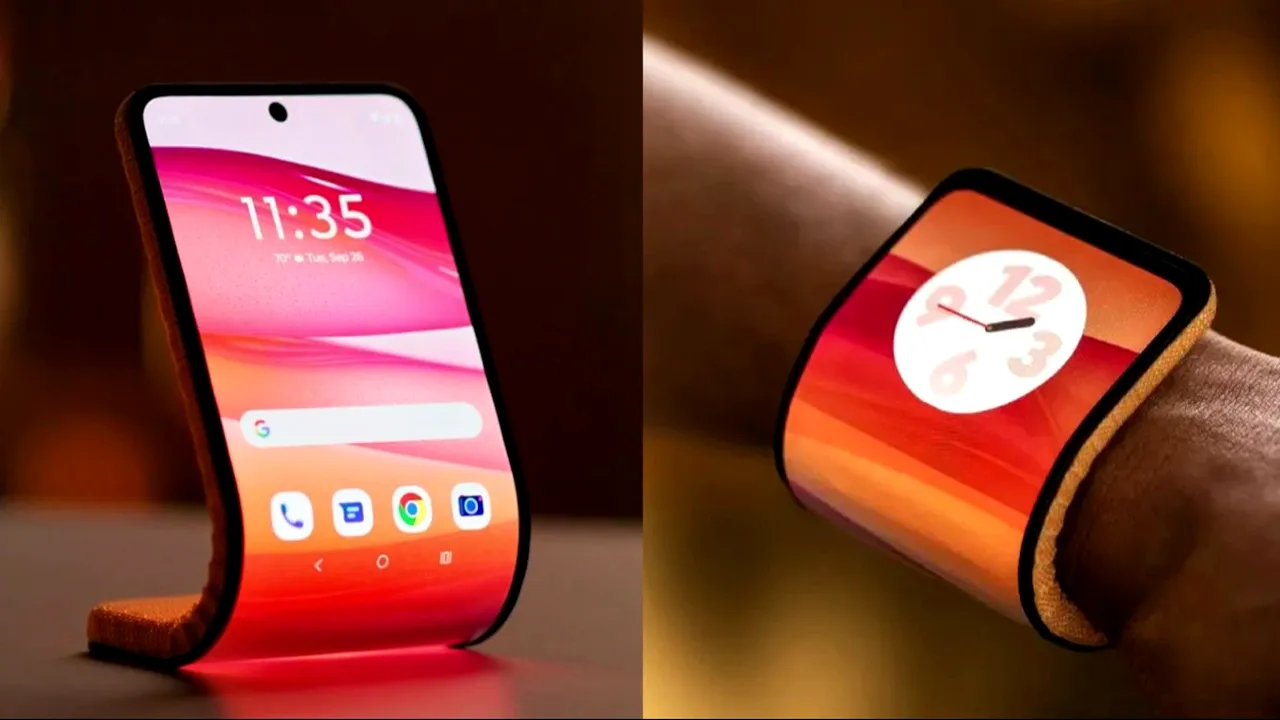 Motorola ar putea produce un smartphone care se înfăşoară în jurul încheieturii