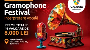 La Veranda Mall, muzica prinde viață. Festivalul Gramophone revine cu o nouă ediție dedicată tinerelor talente muzicale și oferă publicului un spectacol inedit