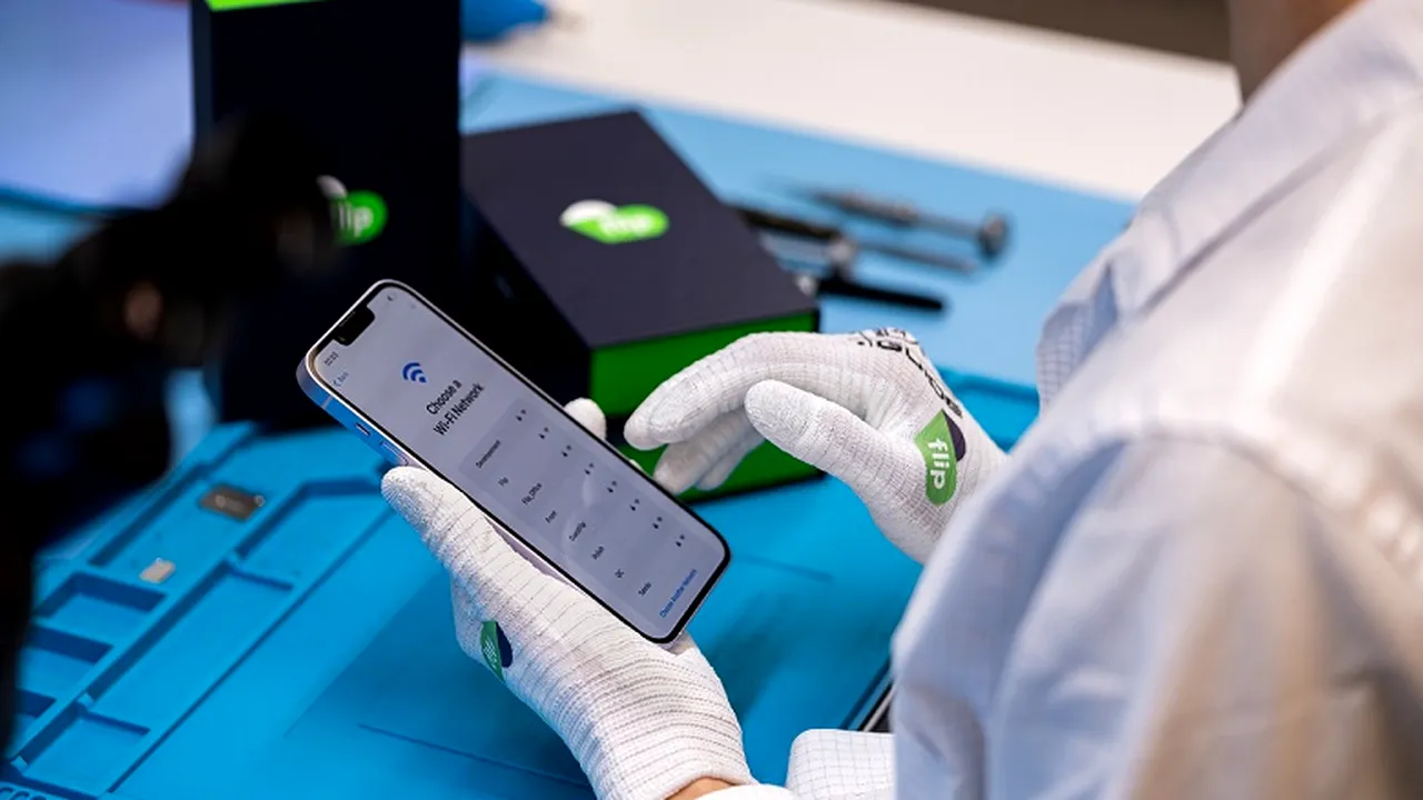 ZF: Flip.ro, care vinde telefoane recondiţionate, a investit într-o şcoală proprie de tehnicieni