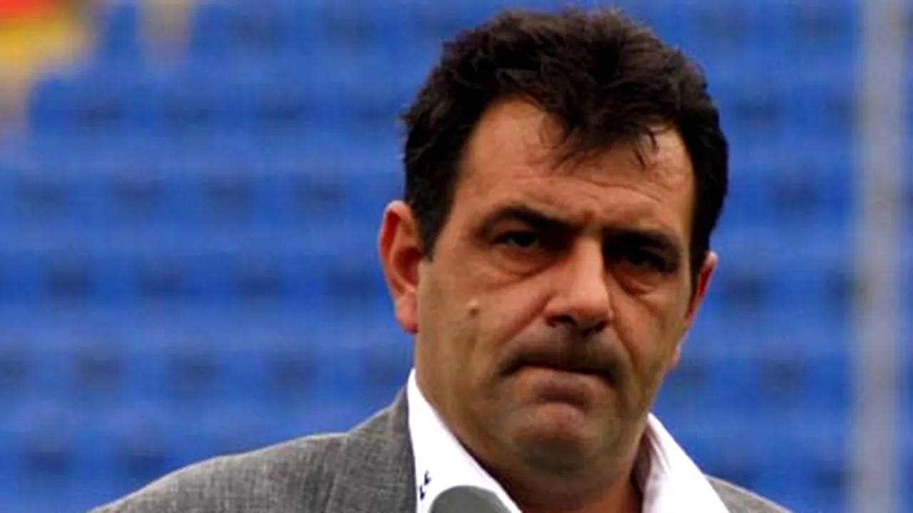 Ştefan Stoica nu mai poate antrena în Liga I în acest sezon