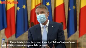 Iohannis, reacţie virulentă la planul lui Streinu-Cercel: Nu venim cu astfel de măsuri totalitare