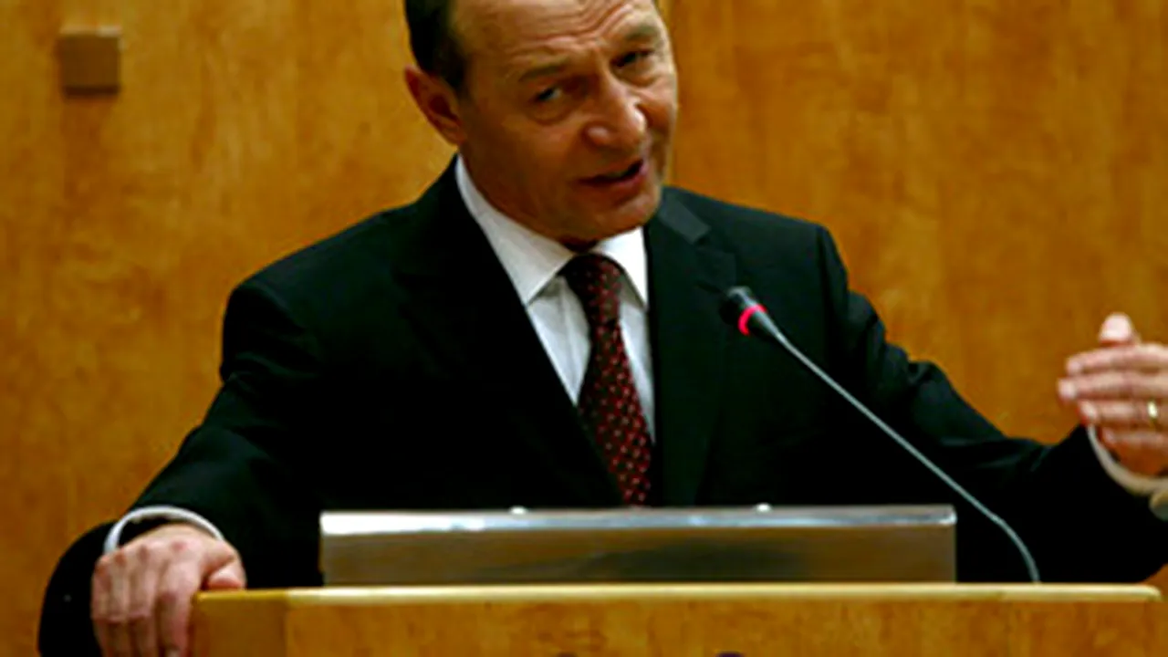Romanian Pres Holds Speech At EU-USA Meet