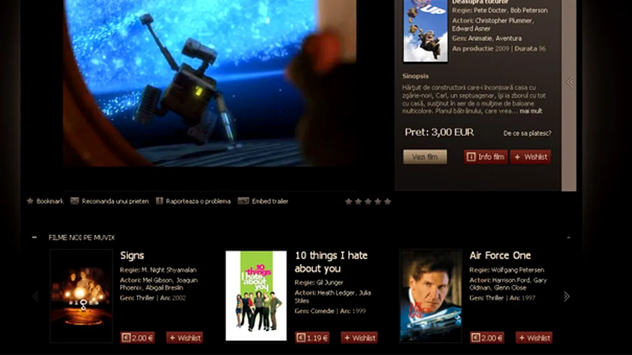 Disney va oferi oficial filme online prin Muvix.ro