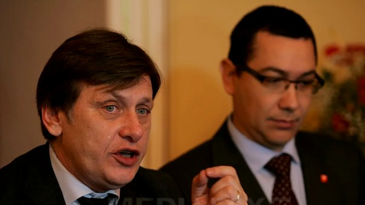 Antonescu: Sunt hotărât să-l susţin pe Ponta până la finalul ciclului electoral
