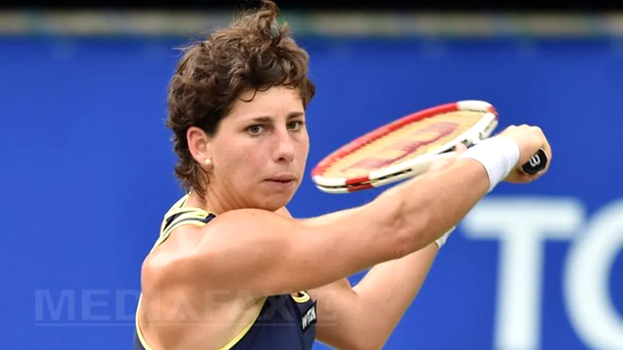 Suarez Navarro: Semifinala va fi dificilă, pentru că Simona Halep joacă extraordinar