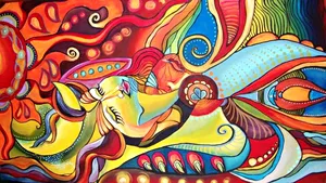 Interviu cu românca Lavinia Iulia Falcan, care vinde tablouri la New York şi pictează pe ziduri - VIDEO