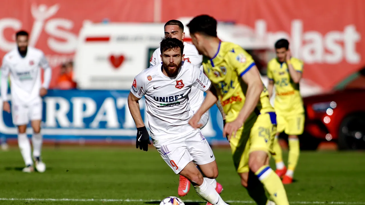 Superliga de fotbal: FC Hermannstadt-Petrolul Ploieşti au încheiat la egalitate