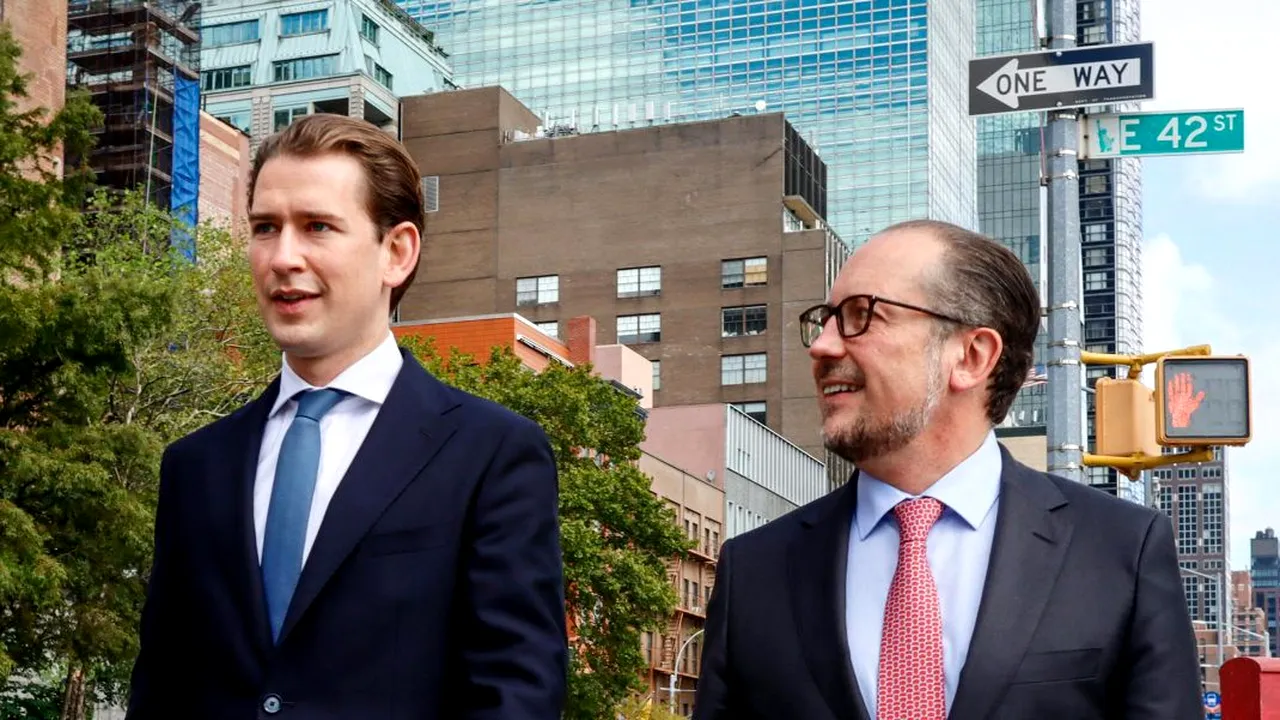 Cine este Alexander Schallenberg, noul cancelar al Austriei? Sebastian Kurz şi-a anunţat sâmbătă demisia