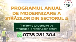 Sector 5. Primăria dă startul programului anual de modernizare a străzilor (P)