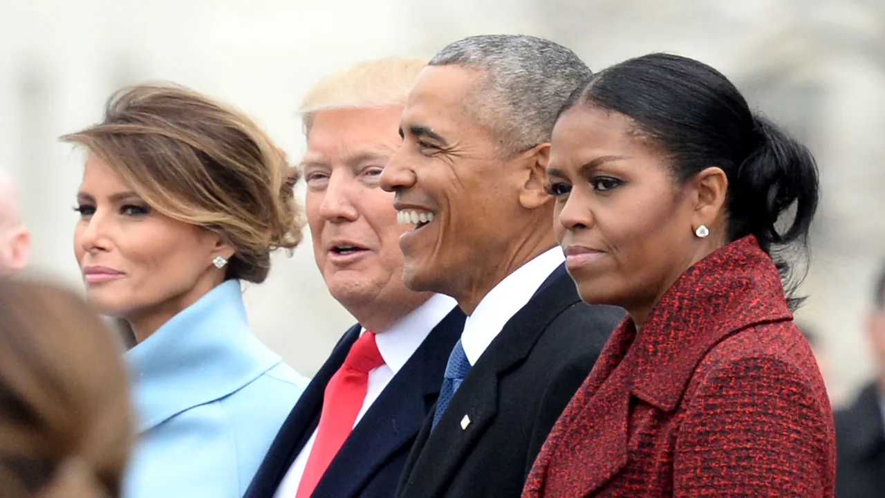 Confruntare inedită între Michelle Obama şi Donald Trump, la premiile British Book