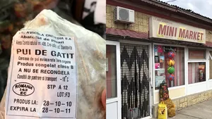 FOTO Zeci de kilograme de produse EXPIRATE de şase ani, găsite la vânzare într-un magazin din judeţul Constanţa