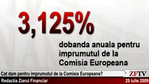 Prima tranşă din împrumutul UE către România are o dobândă anuală de 3,125% - VIDEO