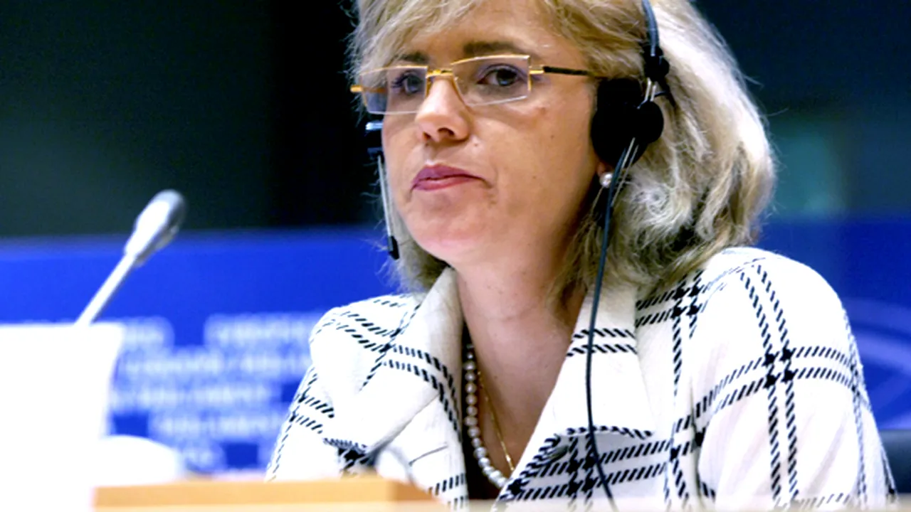 Corina Creţu a votat la Cluj-Napoca pentru 