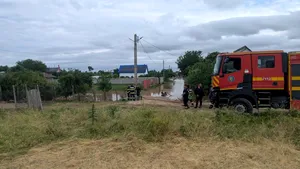 Efectele ploilor abundente și ale vijeliilor: gospodării inundate, drumuri blocate de arbori părăbușiți