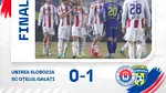 Superliga de fotbal: Oţelul Galaţi s-a impus în deplasare în primul meci al etapei a 29-a