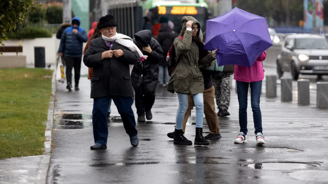 De la 31 de grade la furtuni și răcire bruscă: prognoza pentru București în următoarele două zile