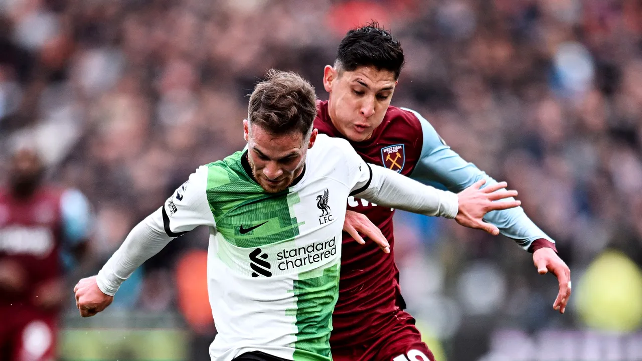 West Ham 2-2 Liverpool: Ciocănarii dau o nouă lovitură grea speranţelor la titlu ale cormoranilor