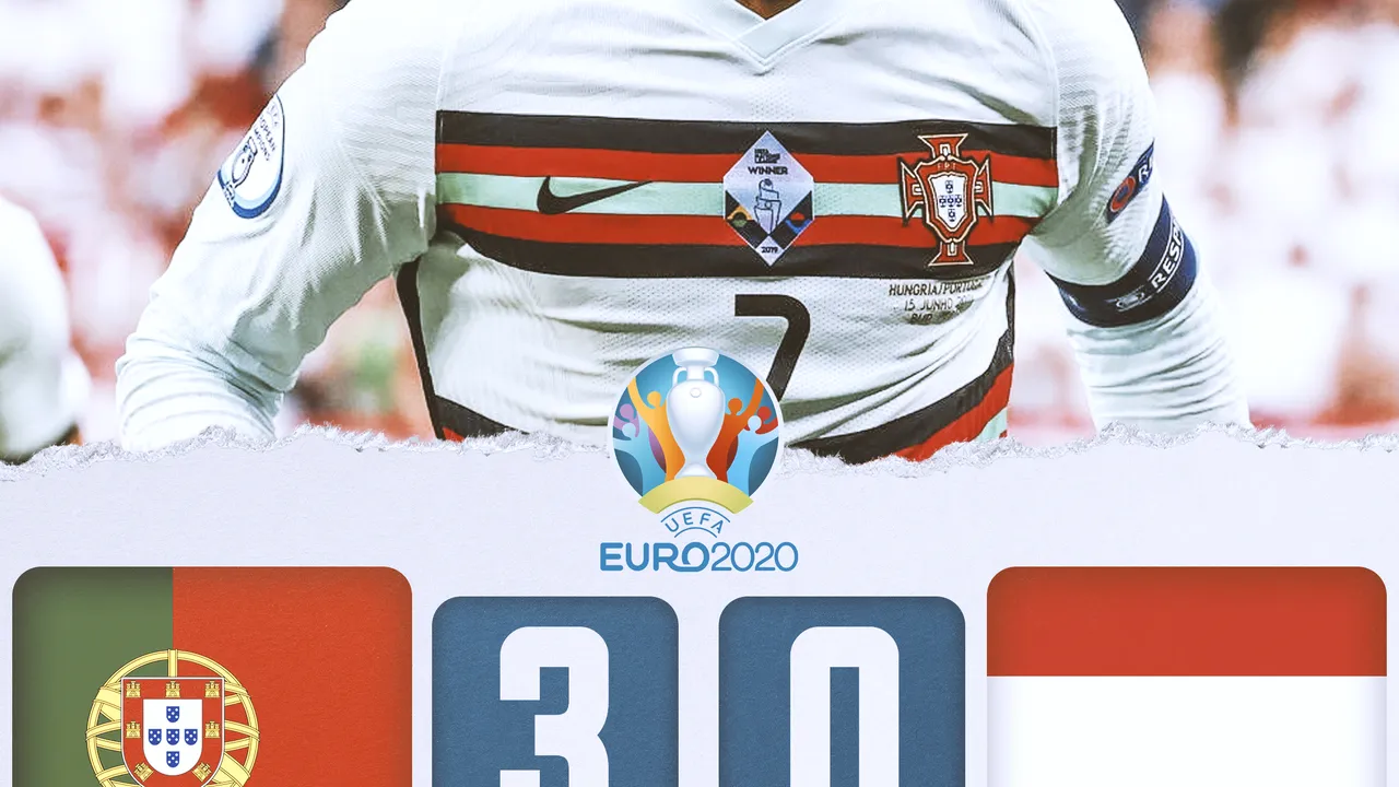 Ungaria – Portugalia 0-3 la EURO 2020. Ungaria a rezistat eroic 84 de minute în faţa campioanei