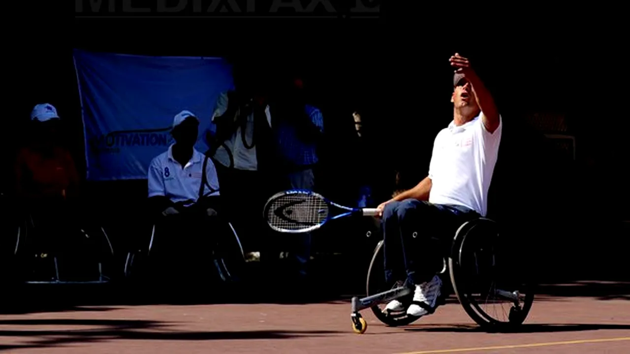 Primul campionat naţional de tenis în scaun cu rotile se desfăşoară la Bucureşti