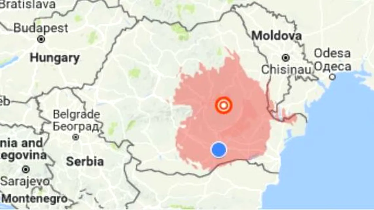 Trei cutremure în zona seismică Vrancea, în 24 de ore. Magnitudinea ultimului a fost revizuită la 3,6 pe Richter