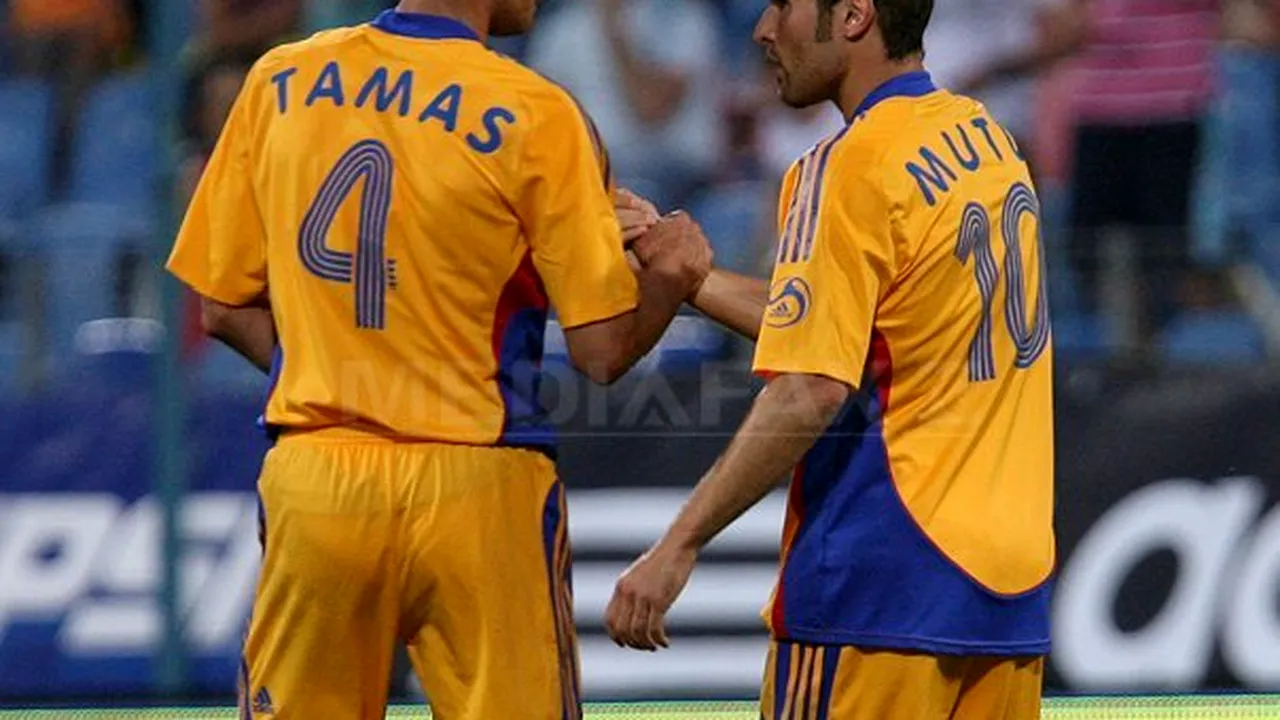 Adrian Mutu l-a egalat pe Hagi în clasamentul golgheterilor all-time pentru naţională