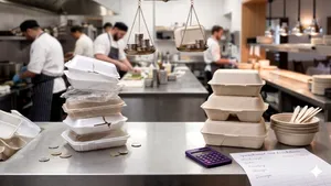 Costul real al ambalajelor în restaurant: de ce prețul pe bucată înșală (P)