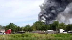 EXPLOZII la o fabrică de artificii din Quebec - VIDEO