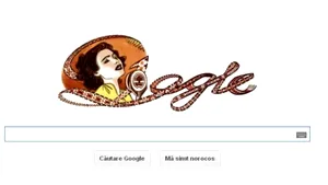GOOGLE o sărbătoreşte pe MARIA TĂNASE, la 100 de ani de la naşterea cântăreţei
