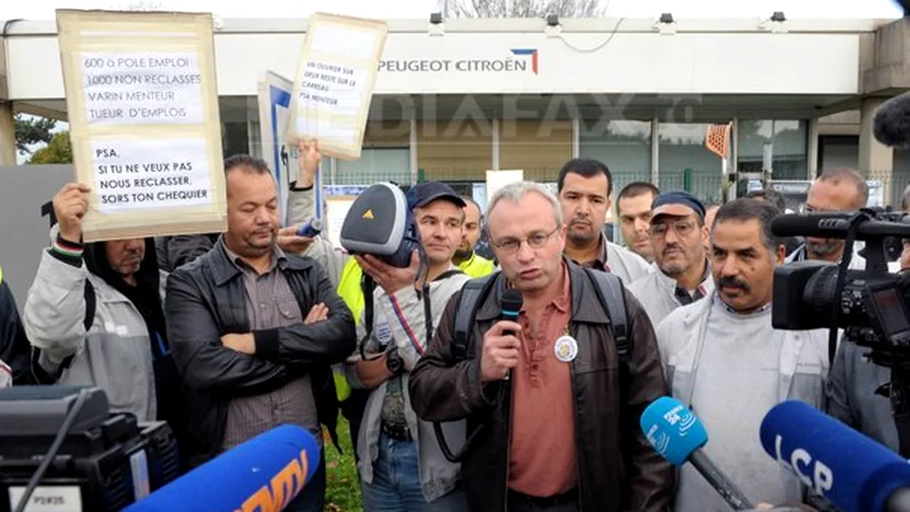 Peugeot a închis fabrica de la Aulnay, după 40 de ani de activitate