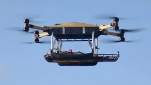 Drona Malloy transportă răniţi de până la 180 de kilograme
