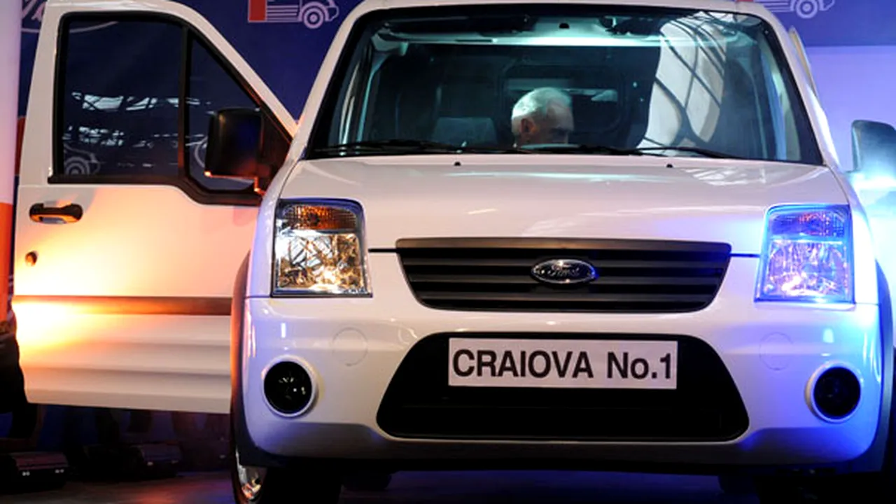 Ford România a început producţia modelului Transit Connect la uzina din Craiova