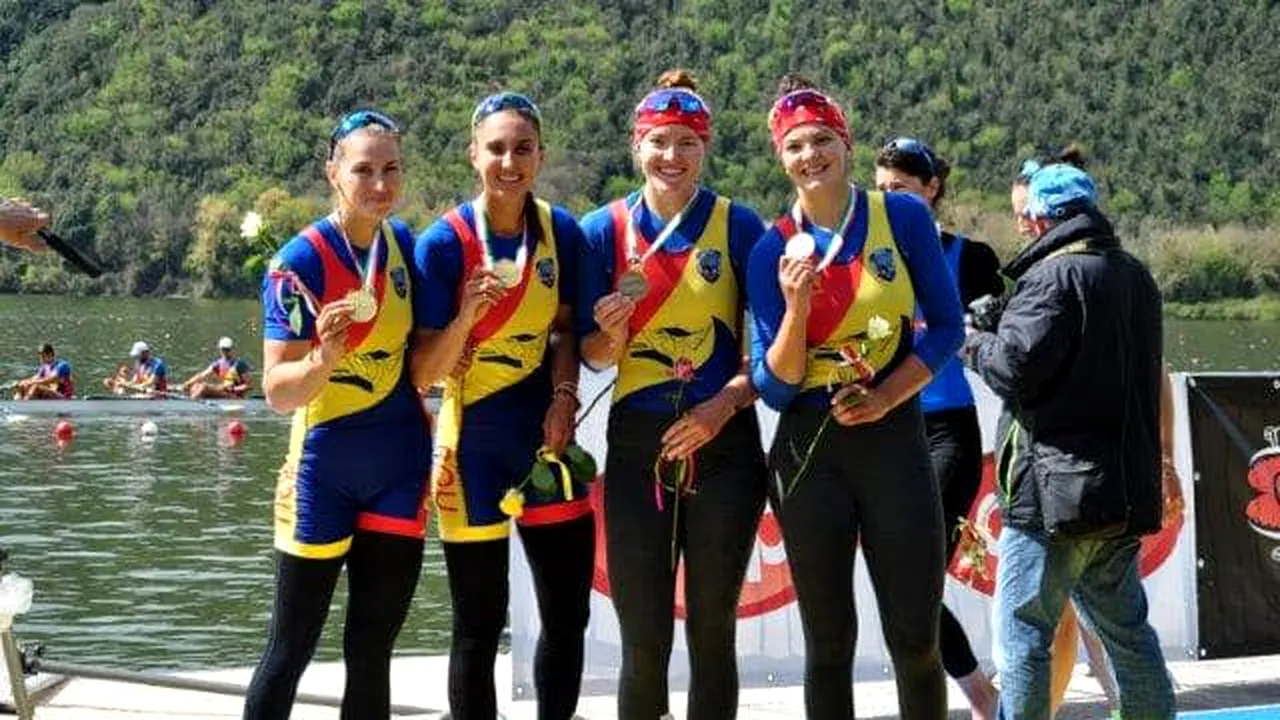 Canotajul românesc a obţinut opt medalii de aur la prima regată internaţională din 2019/ Mesajul transmis de Elisabeta Lipă