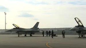 Încă două aeronave F-16 Fighting Falcon s-au alăturat Forțelor Aeriene Române
