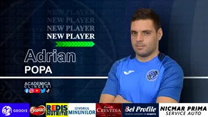 Adrian Popa a semnat cu Academica Clinceni până la finalul sezonului. Cum a fost primit de noul club
