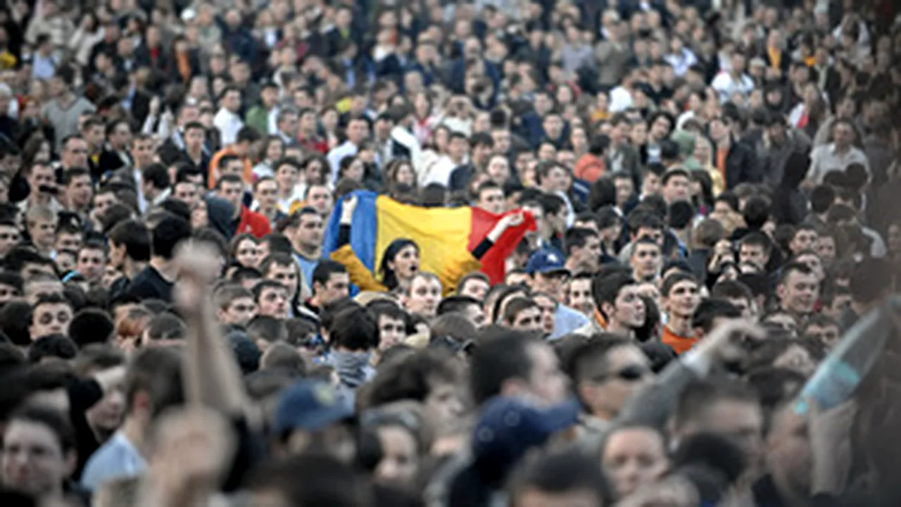 Moldovan Anticommunist Protesters Occupied Presidential Office