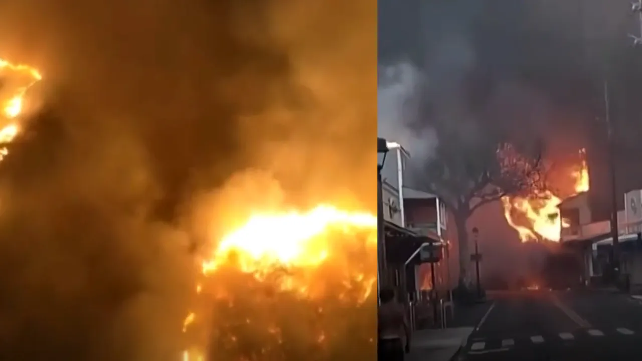 Hawaii şi Maui sunt în stare de alertă din cauza incendiilor/  Sute de persoane au fost evacuate/ Autorităţile locale cer ajutor din partea Casei Albe 