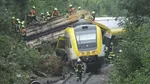 Accident grav în sudul Germaniei: Un tren a deraiat, sunt cel puțin trei persoane decedate