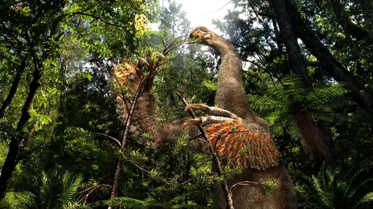 O specie rară de dinozaur cu două gheare, descoperită în deşertul Gobi