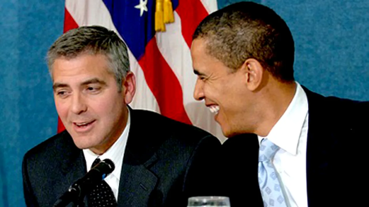 George Clooney strânge fonduri pentru Obama