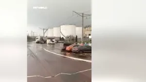 Scurgere masivă de ulei de floarea-soarelui în mare după atacuri rusești la Odesa