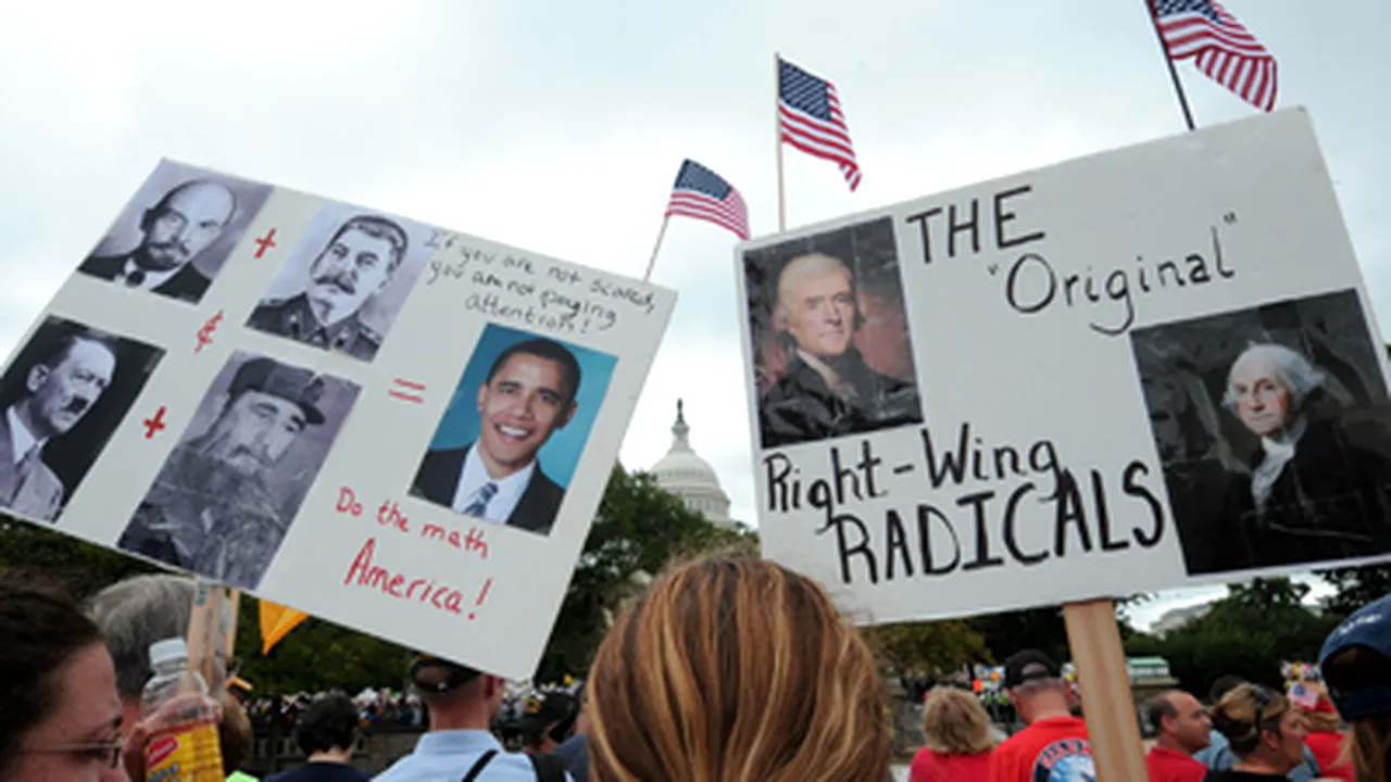 Proteste de amploare la Washington, împotriva politicii lui Obama - VIDEO, GALERIE FOTO