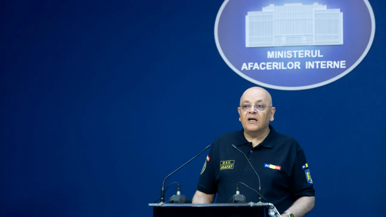 Vreme rea în aproape toată țara: 32 de județe sub Cod Galben, 4 județe sub Cod Portocaliu. Arafat: avertizările vor continua în următoarea perioadă