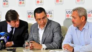 Ponta, Antonescu şi Dragnea s-au ironizat reciproc în ziua finalizării listelor de candidaţi: 