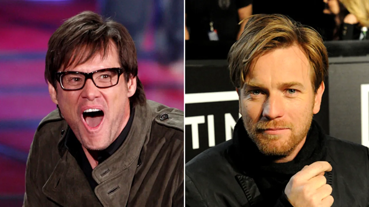 Jim Carrey şi Ewan McGregor, cavaleri ai Ordinului Artelor şi Literelor