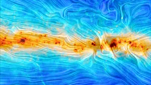 Prima HARTĂ care prezintă câmpul magnetic al Căii Lactee, alcătuită de ESA - FOTO