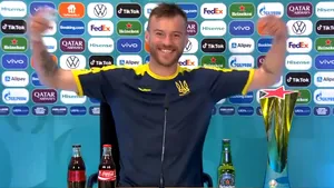Gestul lui Ronaldo a fost ironizat după meciul de pe Naţional Arena. Ce a făcut Andriy Yarmolenko 
