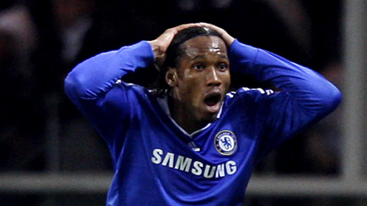 Drogba şi-a cerut scuze, după ce l-a agresat verbal pe arbitrul Tom Ovrebo