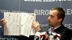 BEC a prezentat macheta buletinului de vot care va fi folosit la alegerile pentru Parlamentul European
