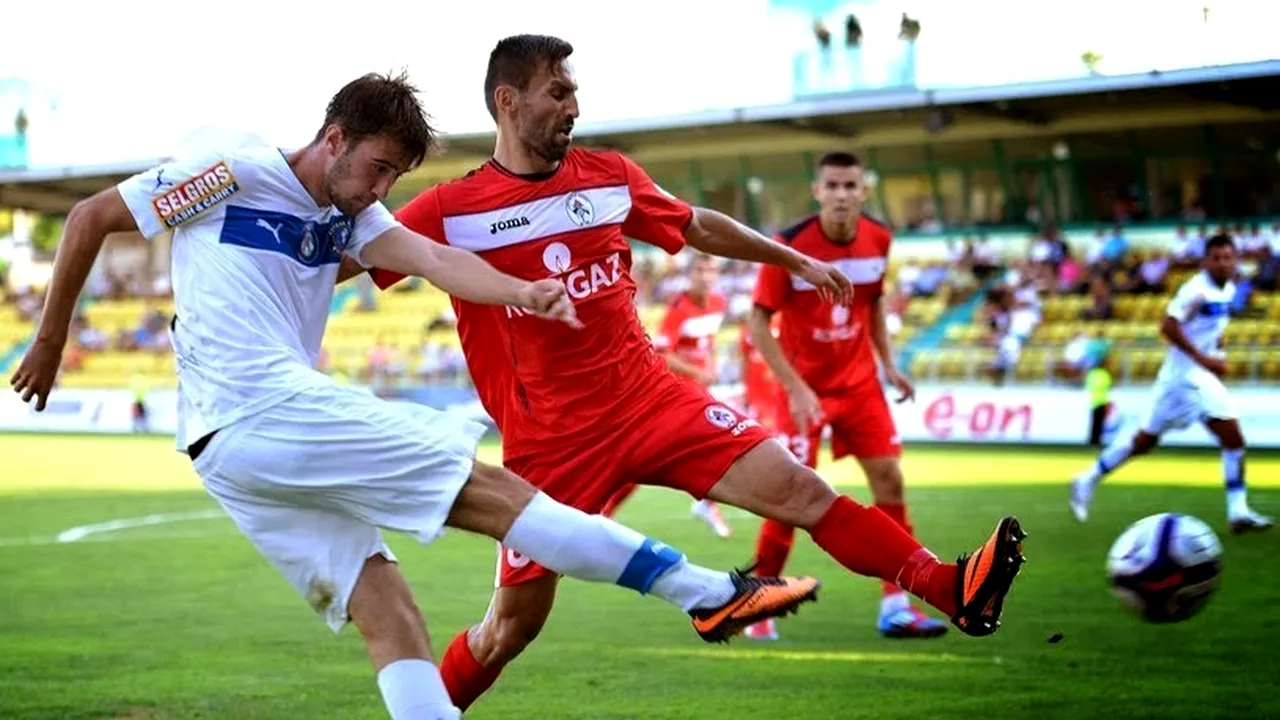 Gaz Metan învinge Viitorul lui Hagi cu 2-1 în etapa a treia din Liga I