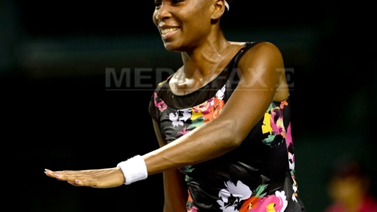 Venus Williams: Halep a jucat minunat, nu ştiu cum am reuşit să câştig